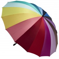 XL 16-Spoke Rainbow Umbrella (Large Umbrellas 24 minimum)